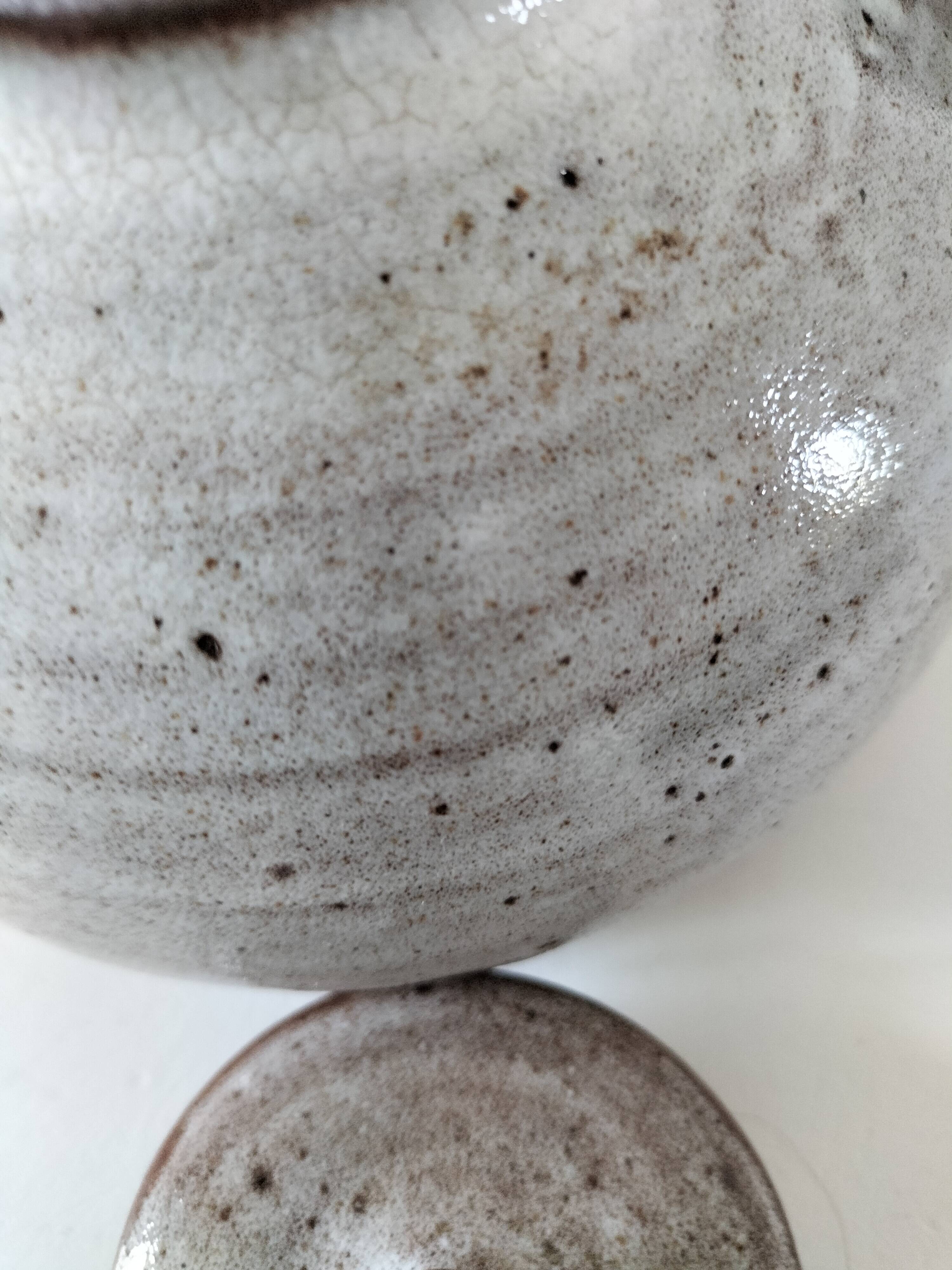 Stoneware teapot from Ratilly – Jeanne and Norbert Pierlot – 1960s/70s