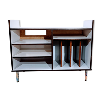 Vintage furniture hifi turntable / sideboard wood storage