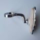 Vintage bathroom wall light and two towel rails set
