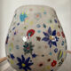 Vase boule vintage en céramique émaillé décor Millefiori