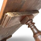 A fine 18th Century French walnut dining table