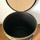 Restored vintage pouf