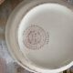 Ancient ironstone bowl from Choisy-le-Roi.