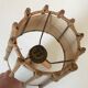 Vintage rattan wall lamp design 60 years
