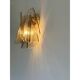 Contemporary Modern Smoked-Fumè "Rondini" Murano Wall Sconces - Set of Two
