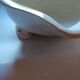 Cabin sink original liner, cracked faience
