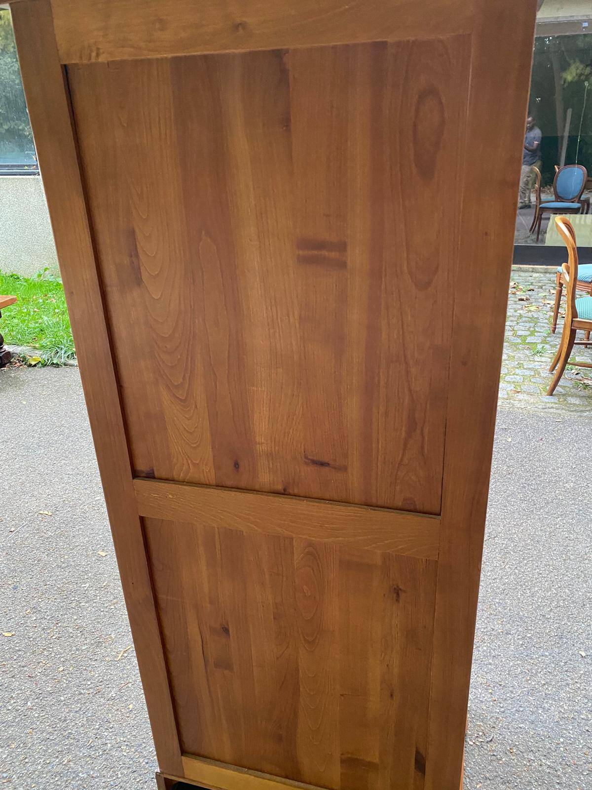 19th century Provençal wardrobe in solid wood
