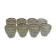 Set of 8 vintage liquor glasses