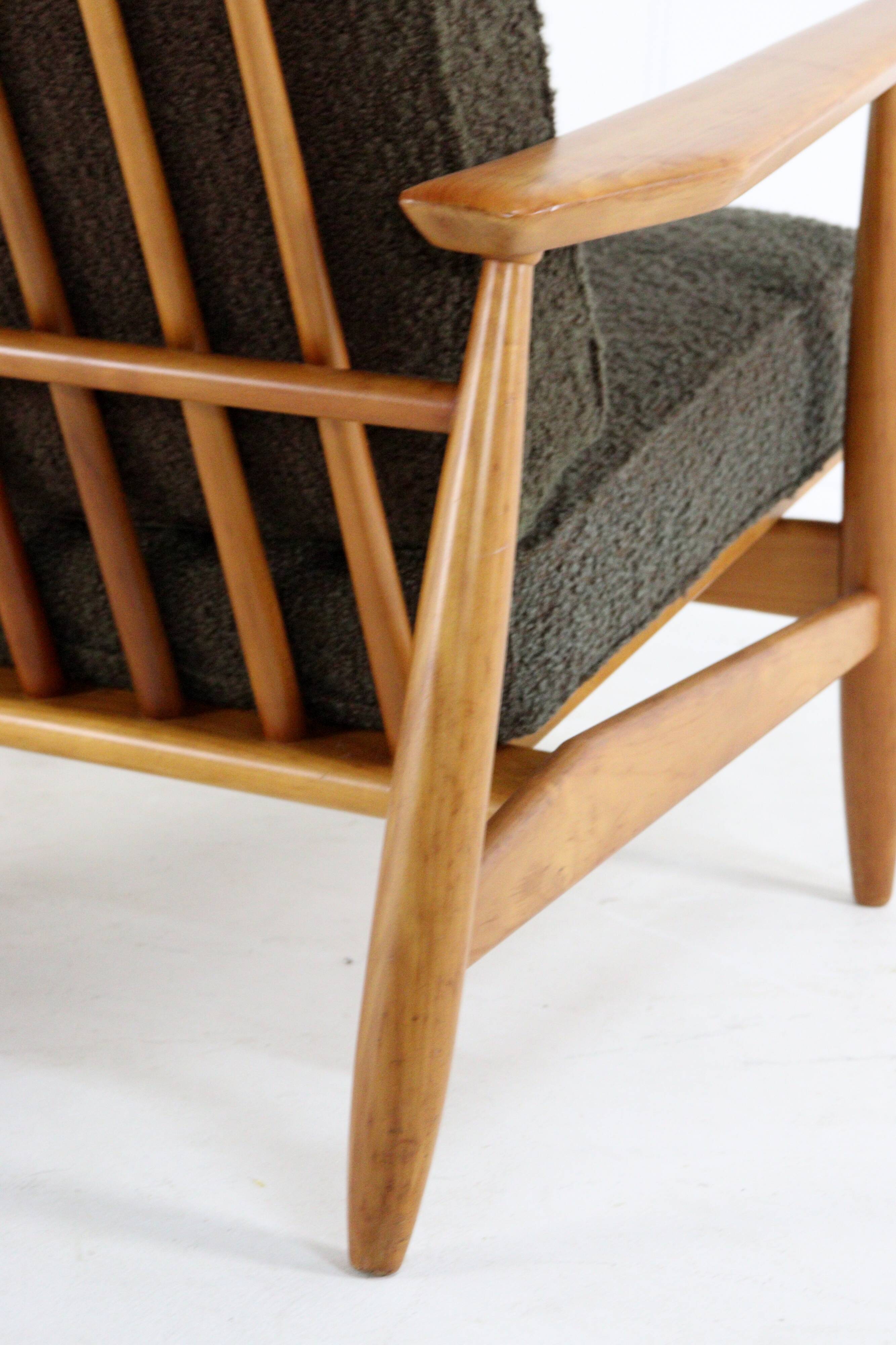 Fauteuil scandinave style Dux « Vejvad » | design vintage