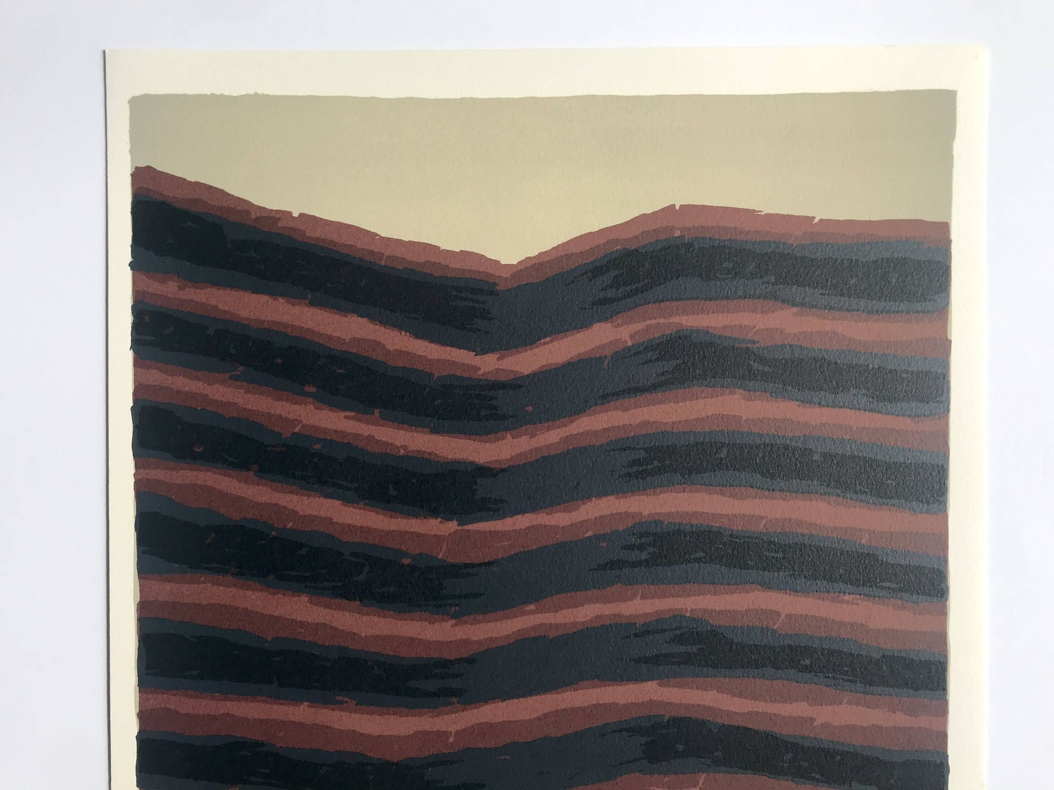 Raoul UBAC, The Earth IV, 1978: Original lithograph signed in pencil.