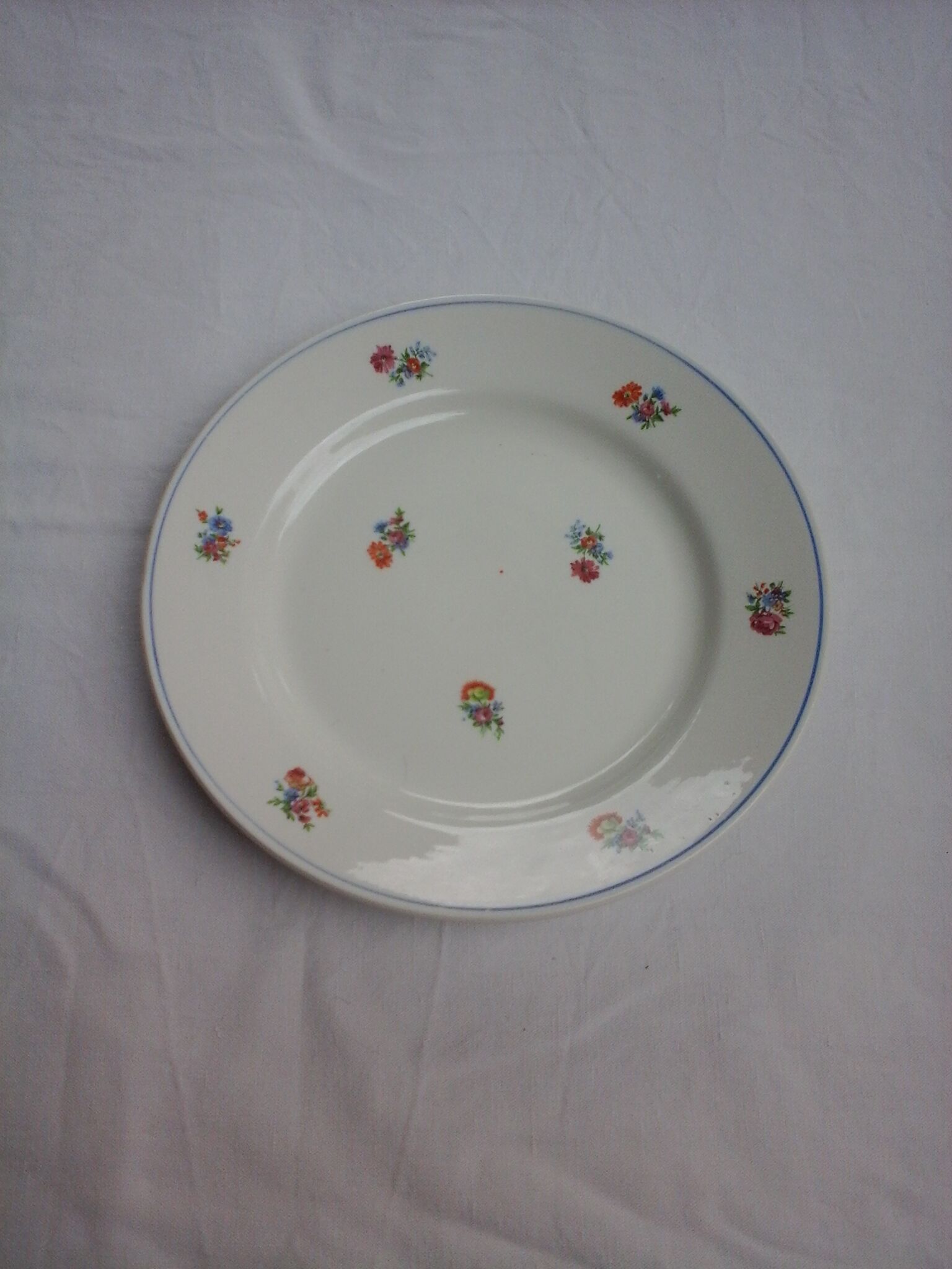 Set of 8 dishes flat Moulin des Loups