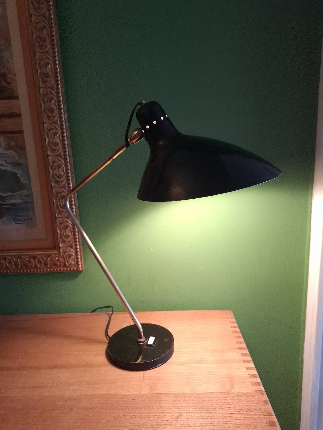 60's lamp Jean Boris Lacroix