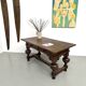 Neo-Renaissance desk in solid oak, circa 1900