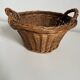 Corbeille osier ancienne