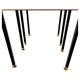 Tables d'appoint en teck du milieu du siècle, lot de deux, Italie années 1950