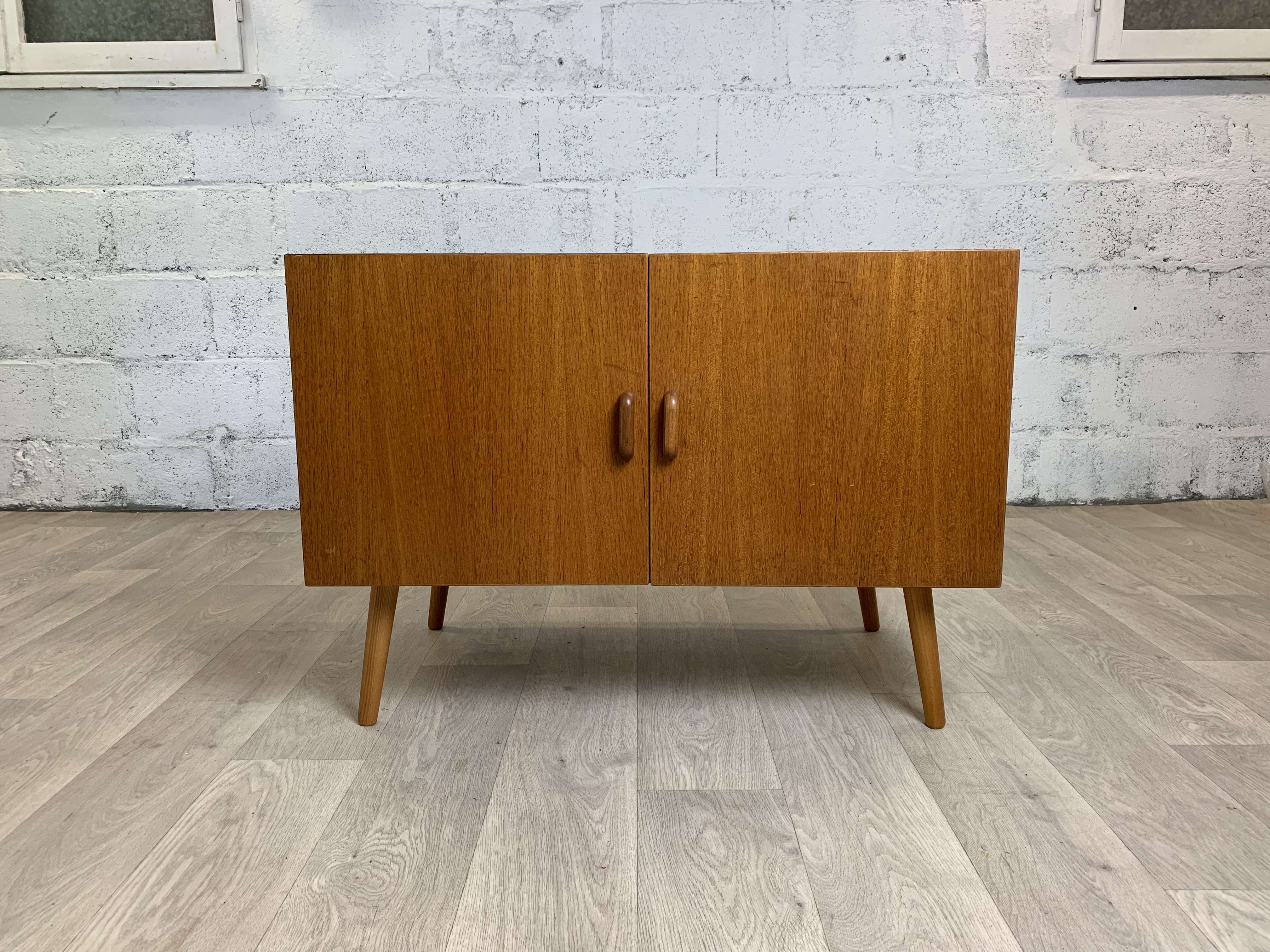 Vintage Scandinavian teak buffet, 60s