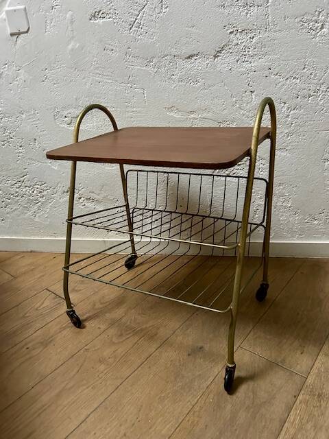 Vintage rolling saddle