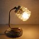 1950s glass bedside lamp