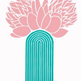Protea I - Linocut