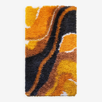 Orange "Terra" Space Age Carpet