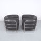Italian Leather Onda Armchairs from Zanotta, 1980