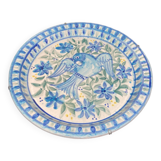 Blue decorative dish