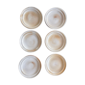 Set of 6 plates sandstone of the Marais