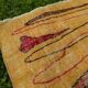 Vintage handmade Turkish rug 153x250 cm