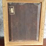 Oil on barbizon school panel signed Dupré