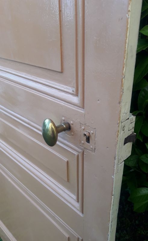 Communication door 199,2x82,8cm old molded