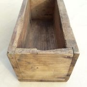 old wooden workshop drawer