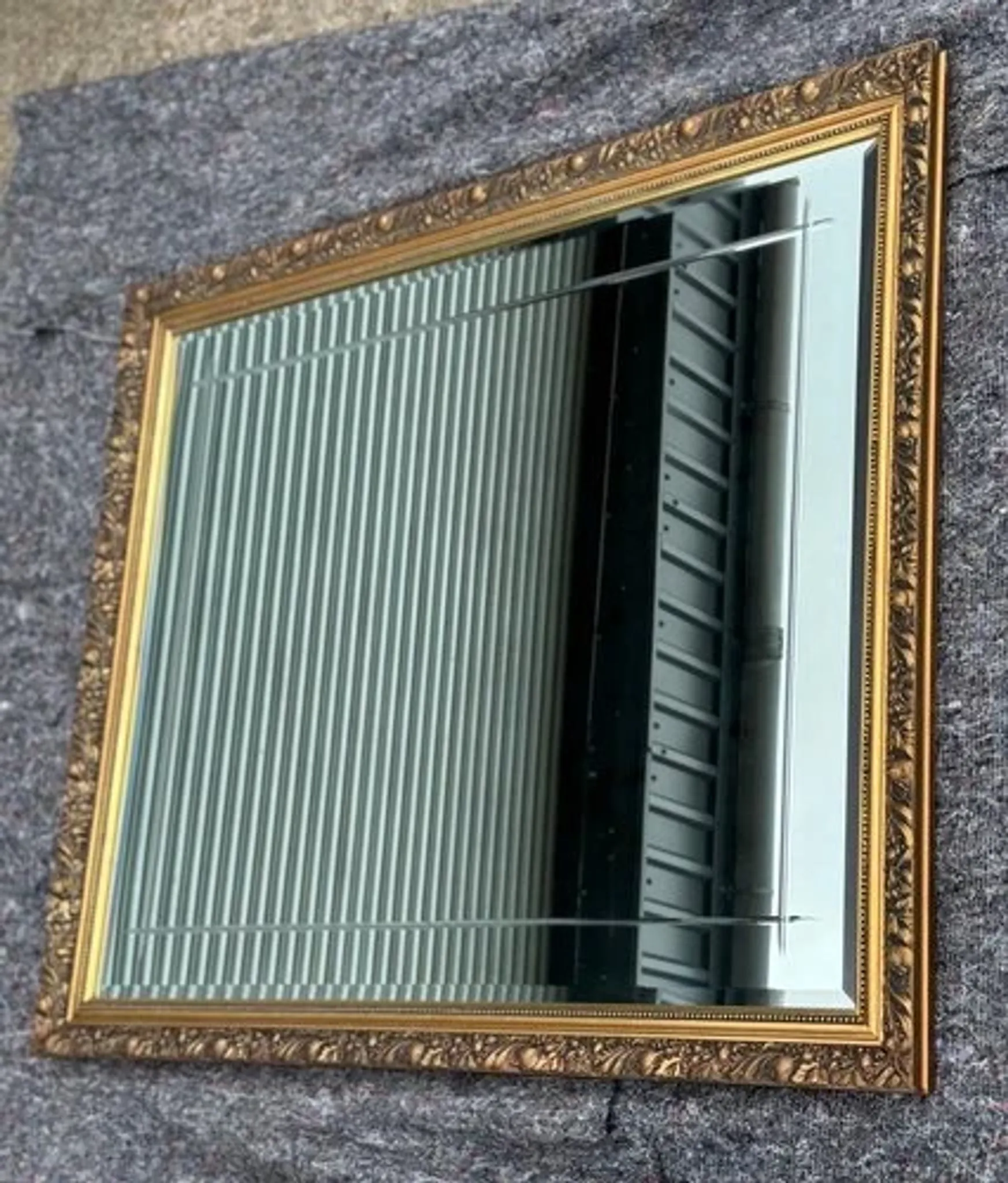 Bevelled Vintage Ornate Mirror