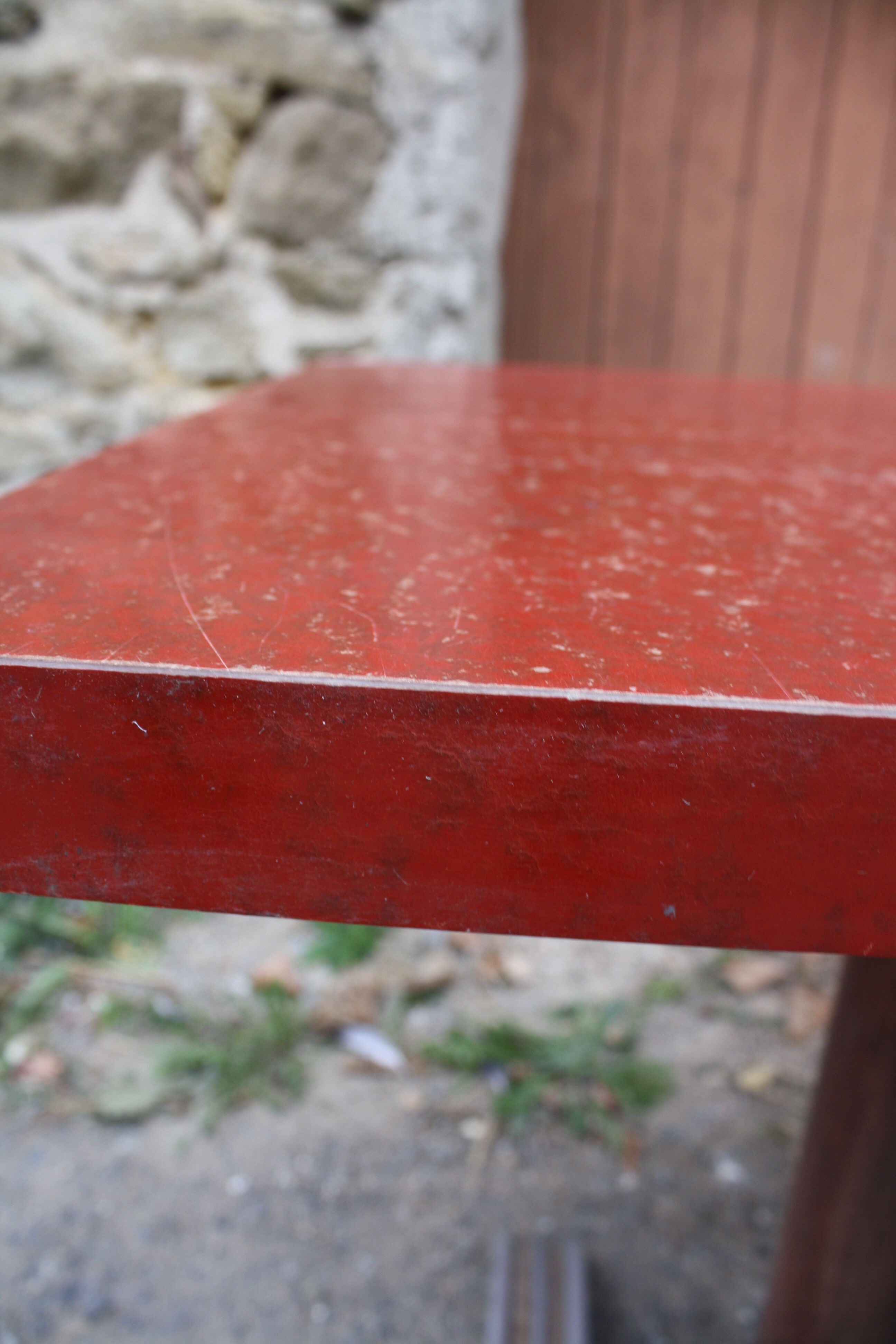 Vintage bistro table