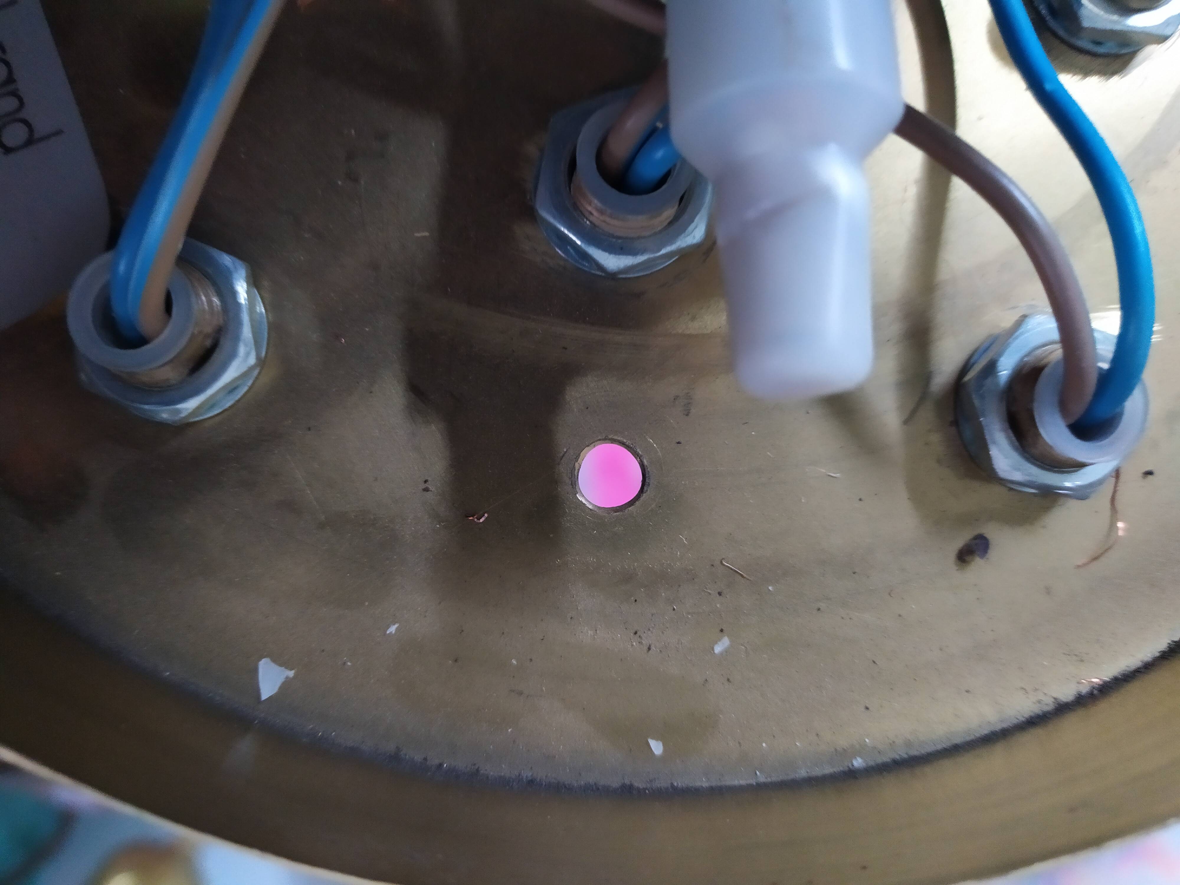 Vintage Hillebrand brass chandelier