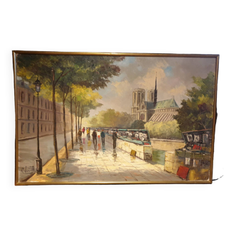 Oil on canvas Notre-Dame de Paris