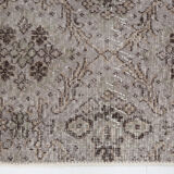 Tapis turc gris affligé 206x114cm