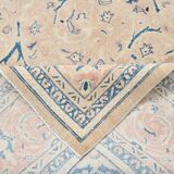 Tapis Vintage Off-White et Rose Poudré, Style Classique, 292x399 Cm