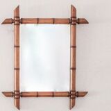 Miroir bambou