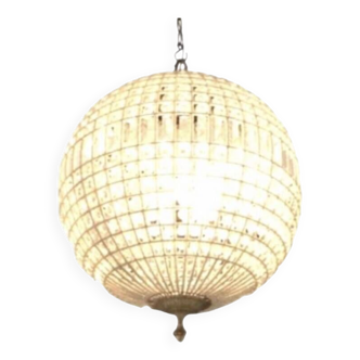 Crystal chandelier, crystal globe