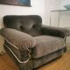 Paire de fauteuils design vintage italien des annes 70