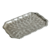Shiny lightweight metal tray