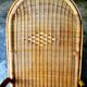60s rocking chair rattan bamboo rocking chair