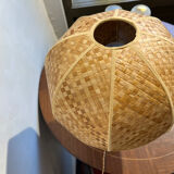 Wooden table lamp 1950