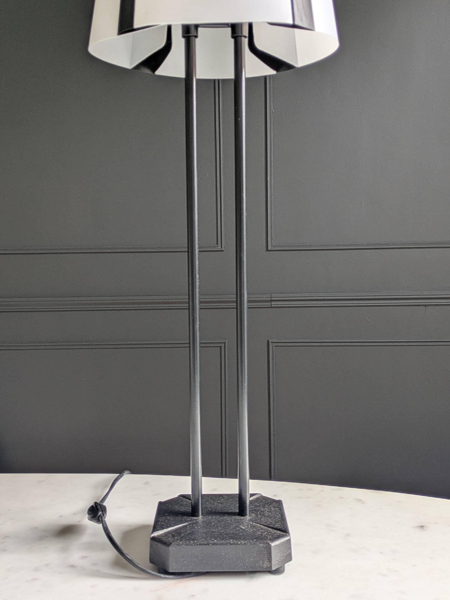 Vintage table lamp IKEA Vistofta by Gunnar Jensen. Postmodern.