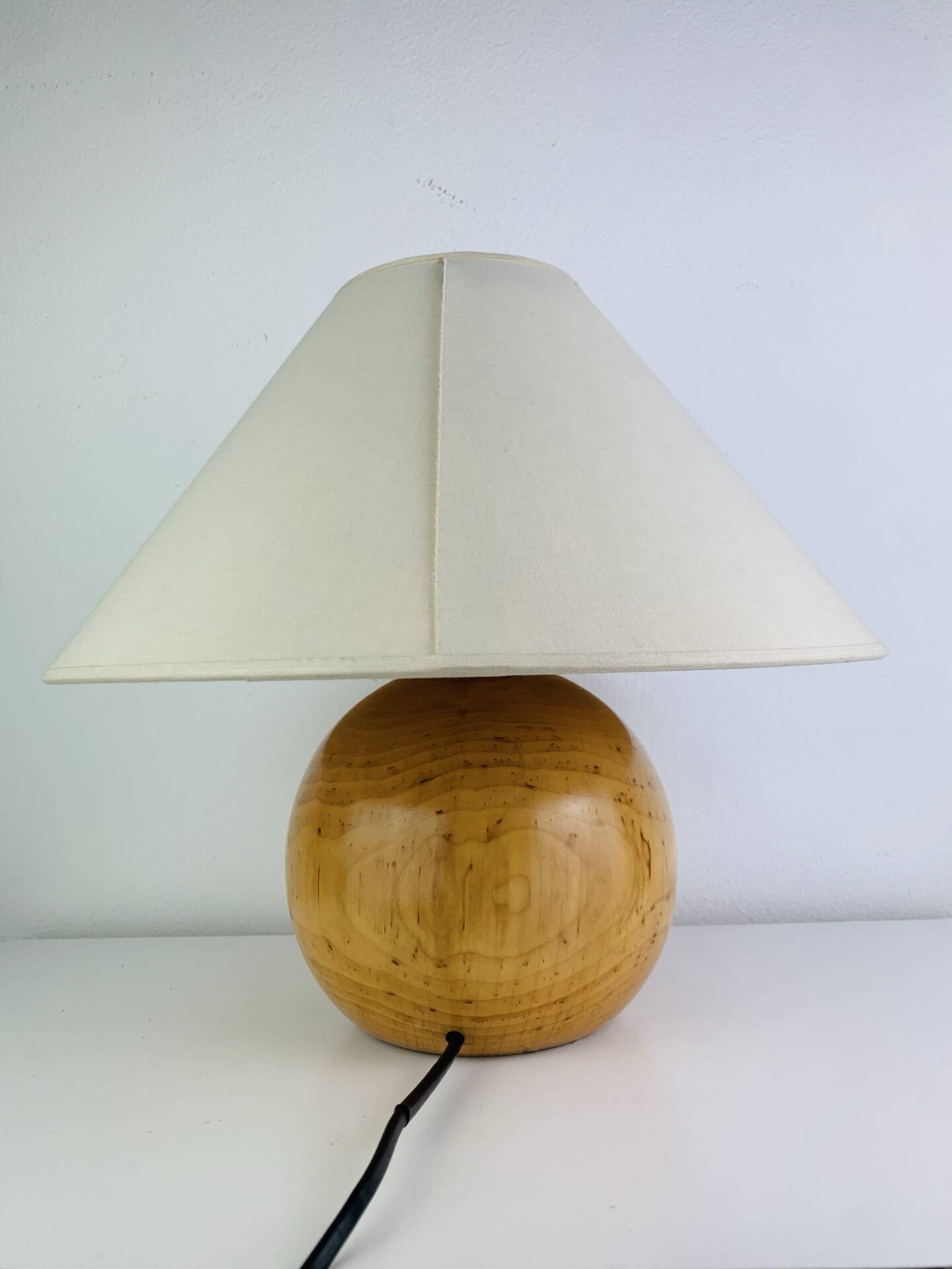 Wooden ball lamp SCE 1980s