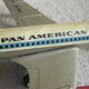 Old plane in tole "pan america"