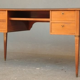 Plated style Louis XVI mahogany desk