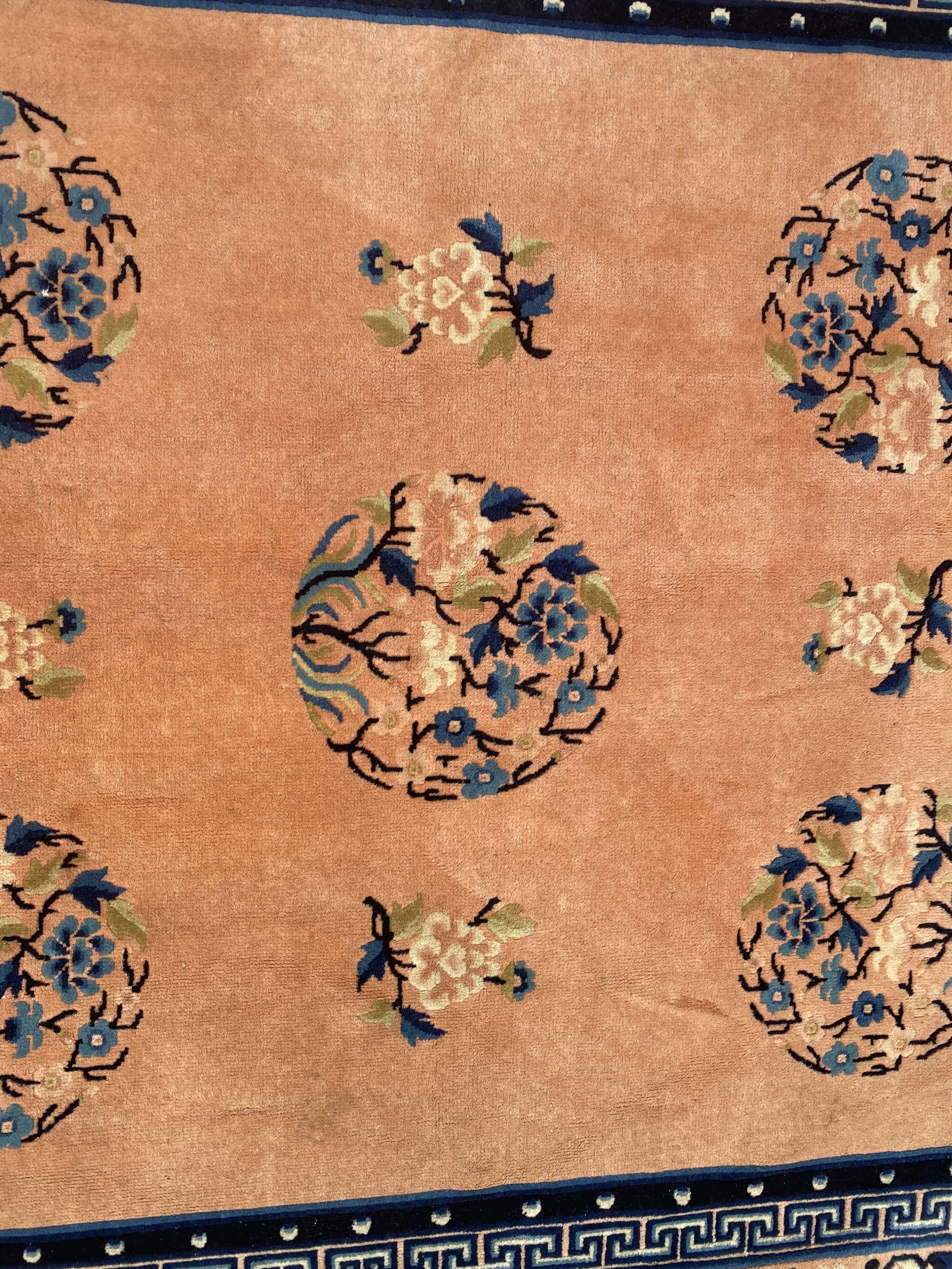 Tapis vintage chinois pékin 155x247 cm