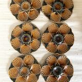 Sarreguemines slurry oyster plates