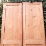 Paire de portes 248x129cm anciennes